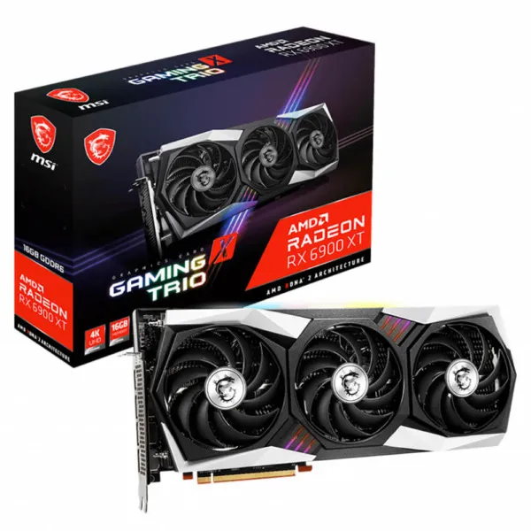 Msi Radeon™ Rx 6900 Xt Gaming X Trio 16g 16gb Gddr6 H1