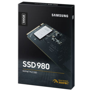 Samsung 980 500GB - M.2 2280 PCIe Gen 3.0 x4 NVMe SSD