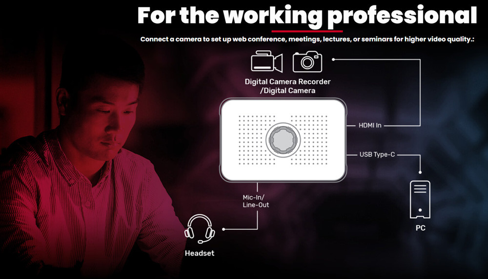 EVGA XR1 Capture Device - Certified for OBS - USB 3.0 - 4K Pass Through - ARGB - Audio Mixer EVGA XR1 Capture Device - Certified for OBS - USB 3.0 - 4K Pass Through - ARGB - Audio Mixer