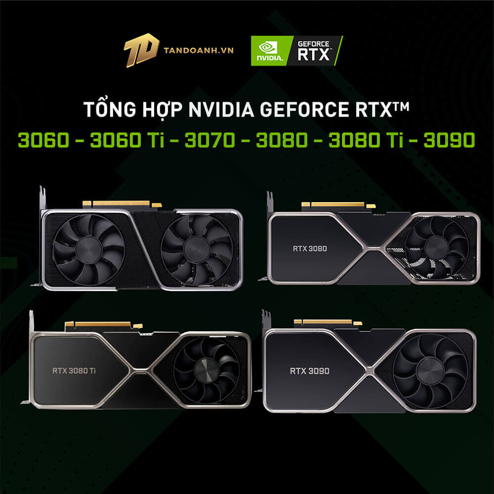 Tổng hợp VGA Nvida RTX™ sẵn hàng