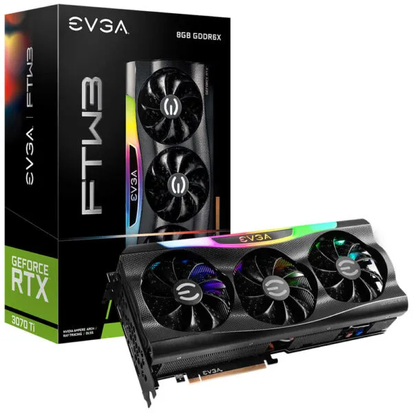 EVGA GeForce RTX™ 3070Ti FTW3 ULTRA GAMING - 8GB GDDR6X