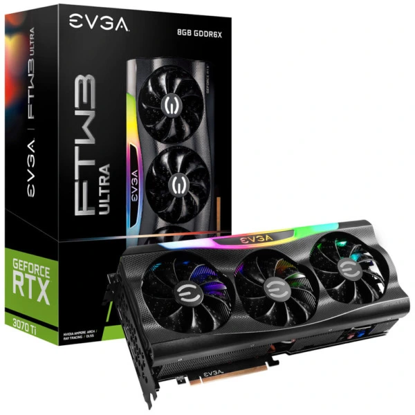 EVGA GeForce RTX™ 3070Ti FTW3 ULTRA GAMING - 8GB GDDR6X