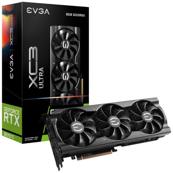 EVGA GeForce RTX™ 3070Ti XC3 ULTRA GAMING - 8GB GDDR6X