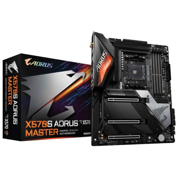 Gigabyte X570S AORUS MASTER (Rev 1.0) - Socket AM4