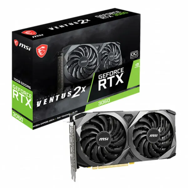 MSI GeForce RTX™ 3060 VENTUS 2X 12G OC - 12GB GDDR6 V2