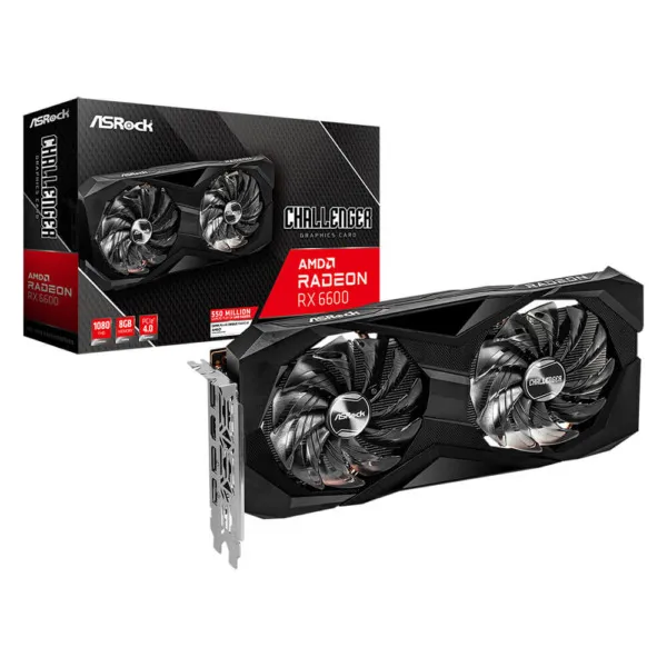 ASRock AMD Radeon™ RX 6600 Challenger D 8GB GDDR6