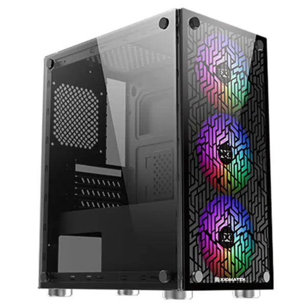 XIGMATEK NYX-3F RGB - M-ATX - Mini Tower