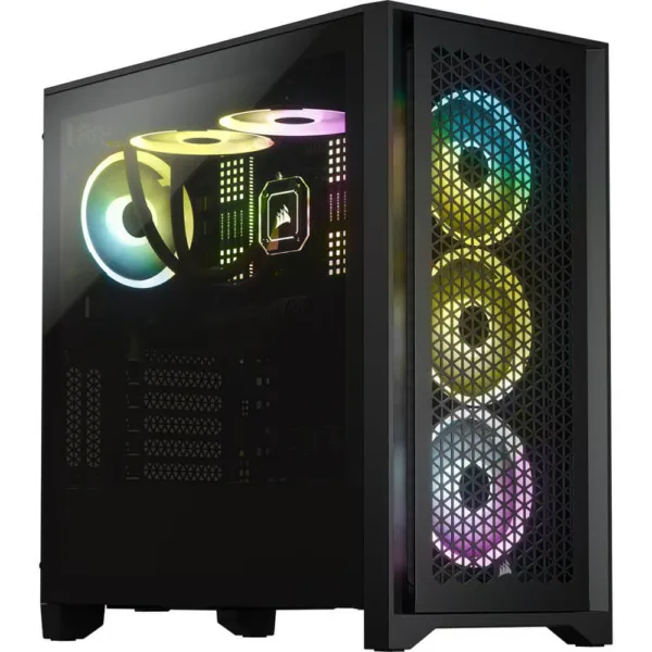 Corsair 4000D AIRFLOW Tempered Glass Mid-Tower ATX Case - Black