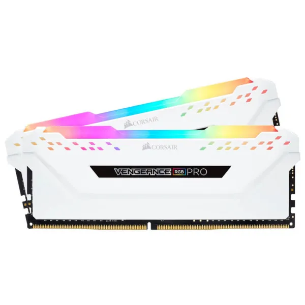 Corsair Vengeance RGB PRO  White - 16GB (2x8GB) DDR4 - Bus 3200MHz Cas 16