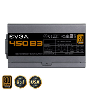 EVGA 450 B3 – 80 BRONZE 450W – Fully Modular h4 EVGA 450 B3 - 80+ BRONZE 450W - Fully Modular (TRAY)