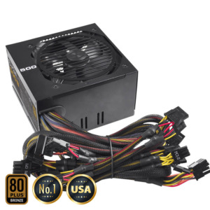 EVGA 500 B1 - 80+ BRONZE 500W - Hard Line (TRAY)