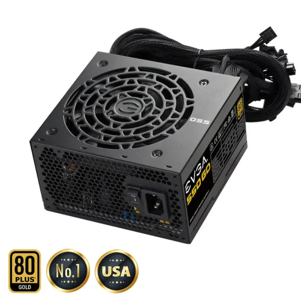 EVGA 550 GD - 80+ GOLD 550W -  Hard Line (TRAY)