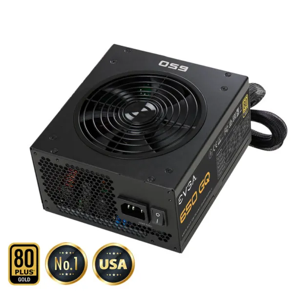 EVGA 650 GQ - 80+ GOLD 650W - Semi Modular (TRAY)