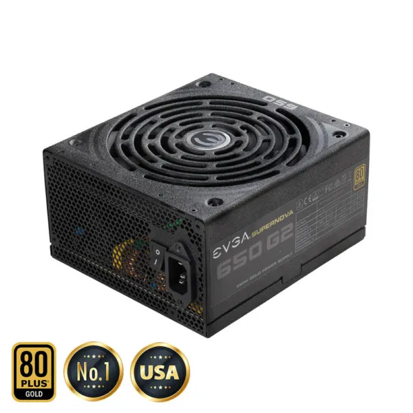 EVGA SuperNOVA 650 G2 - 80+ GOLD 650W -  Fully Modular (TRAY)