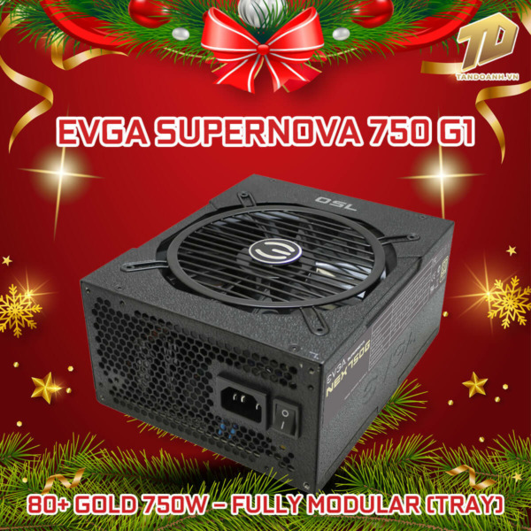 EVGA SuperNOVA 750 G1 – 80+ GOLD 750W – Fully Modular (TRAY)