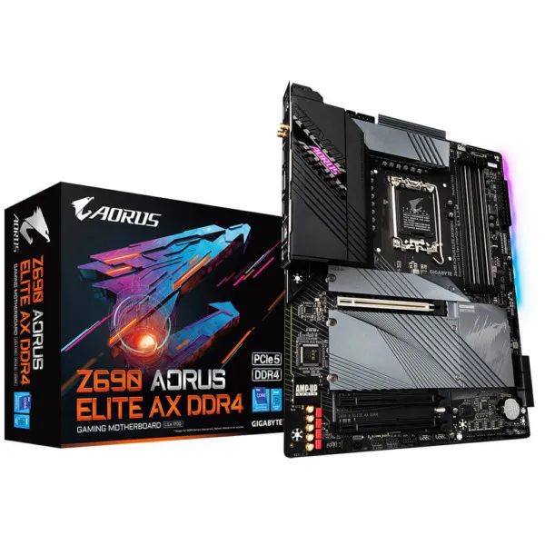 Gigabyte Z690 AORUS ELITE AX DDR4 (Rev 1.0) - Socket 1700