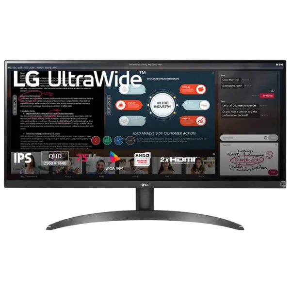 LG 29WP500-B - 29 inch QHD IPS / AMD FreeSync™ / HDR10 / 99%+ sRGB