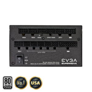 evga supernova 1000 ps 80 platinum r h3 EVGA SuperNOVA 1000 PS - 80+ Platinum 1000W - Fully Modular (TRAY)