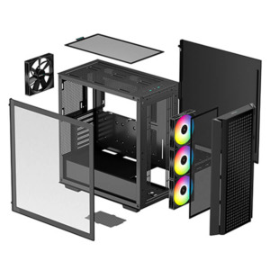 DeepCool CG540 AirFlow – Mid Tower Case h8 DeepCool CG540 AirFlow - Mid-Tower Case
