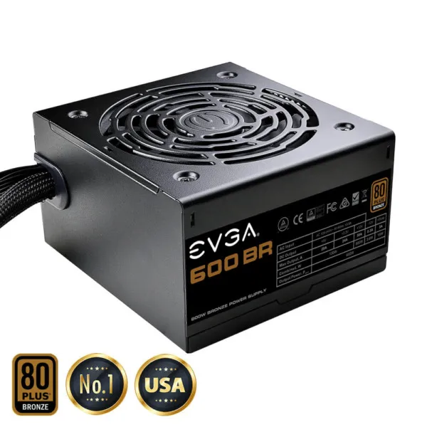 EVGA 600 BR - 80+ BRONZE 600W -  Hard Line