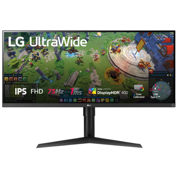 LG 34WP65G-B – 34 inch IPS / UltraWide / 75Hz / 5ms / AMD FreeSync™ / HDR 10 / Chuyên Game