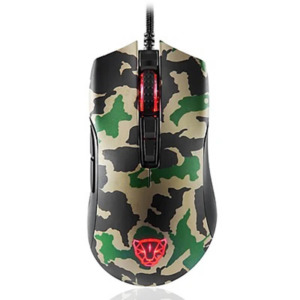 Motospeed GS700 Rainbow - Gaming Keyboard & Mouse Combo (Camo Green)