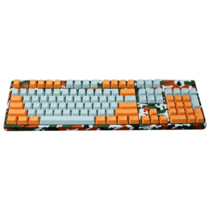 Motospeed GS700 Rainbow - Gaming Keyboard & Mouse Combo (Camo Orange)