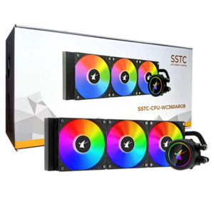 SSTC AIO Shark Solution 360 H2 SSTC Shark Solution 360 (SSTC-WC360ARGB) - AIO CPU Cooler