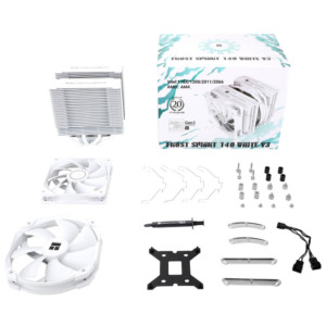 Thermalright Dual Tower Frost Spirit 140 White V3 – CPU Air Cooler h1 6 Thermalright Dual-Tower Frost Spirit 140 White V3 - CPU Air Cooler