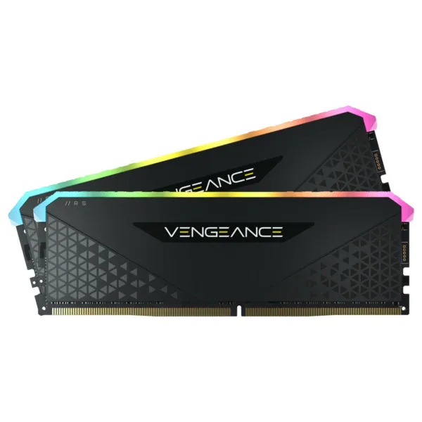 Corsair Vengeance RGB RS Black - 32GB (2x16GB) DDR4 - Bus 3600MHz Cas 18