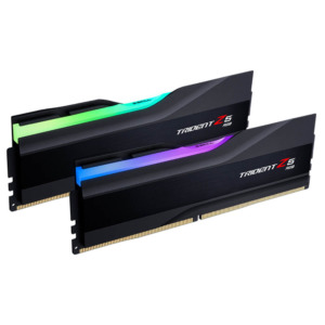 GSkill Trident Z5 RGB Black kit H2 GSkill Trident Z5 RGB Black - 32GB (2x16GB) DDR5 - Bus 6000MHz Cas 40 ( F5-6000J4040F16GX2-TZ5RK )