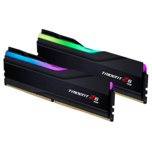 GSkill Trident Z5 RGB Black kit H3 GSkill Trident Z5 RGB Black - 32GB (2x16GB) DDR5 - Bus 6000MHz Cas 40 ( F5-6000J4040F16GX2-TZ5RK )