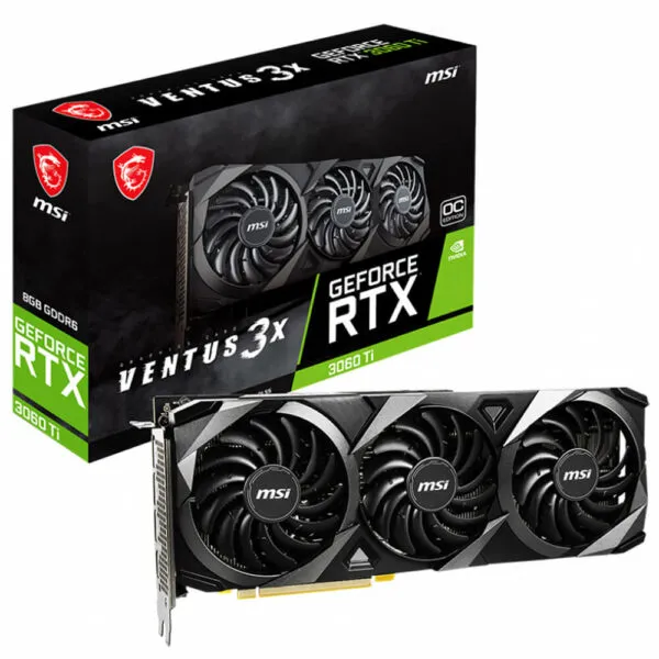 MSI Geforce RTX™ 3060Ti VENTUS 3X OC 8G - 8GB GDDR6 V2