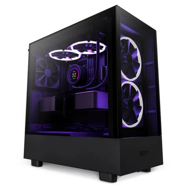 NZXT H5 Elite Black - Premium Compact Mid-tower Case