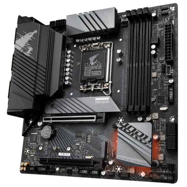 Gigabyte B660M AORUS PRO DDR4 (Rev 1.0) - Socket 1700