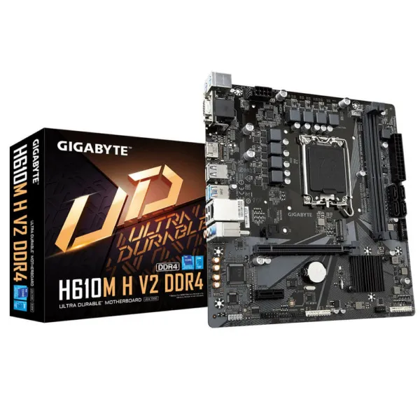 Gigabyte H610M H V2 DDR4 (rev. 1.0) - Socket 1700