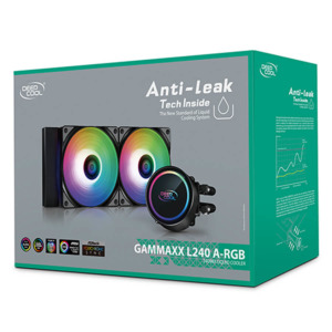 DeepCool GAMMAXX L240 A RGB – CPU Liquid Cooler H8 DeepCool GAMMAXX L240 A-RGB - CPU Liquid Cooler