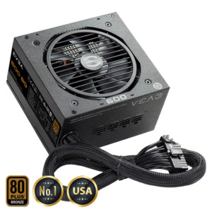 EVGA 600 BQ – 80 BRONZE 650W – Semi Modular H2 EVGA 600 BQ - 80+ BRONZE 600W - Semi Modular