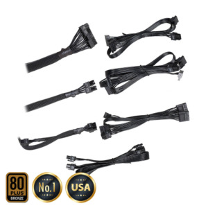 EVGA 650 BQ – 80 BRONZE 650W – Semi Modular H6 EVGA 650 BQ - 80+ BRONZE 650W - Semi Modular