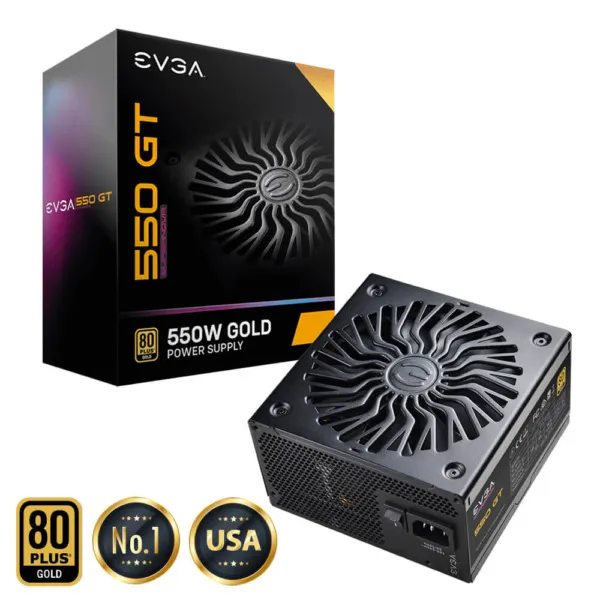 EVGA SuperNOVA 550 GT - 80+ GOLD 550W -  Fully Modular