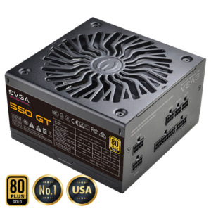 EVGA SuperNOVA 550 GT – 80 GOLD 550W – Fully Modular H2 EVGA SuperNOVA 550 GT - 80+ GOLD 550W - Fully Modular
