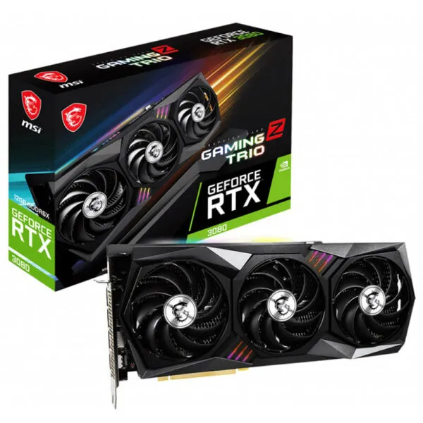 MSI GeForce RTX™ 3080 GAMING Z TRIO 12G - 12GB GDDR6X V2