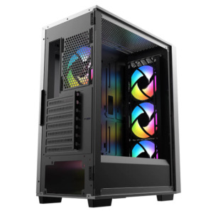 XIGMATEK LUX G ARCTIC Mid Tower Case 3x Fan H3 XIGMATEK LUX G SHADOW - Mid Tower Case (3x Fan)