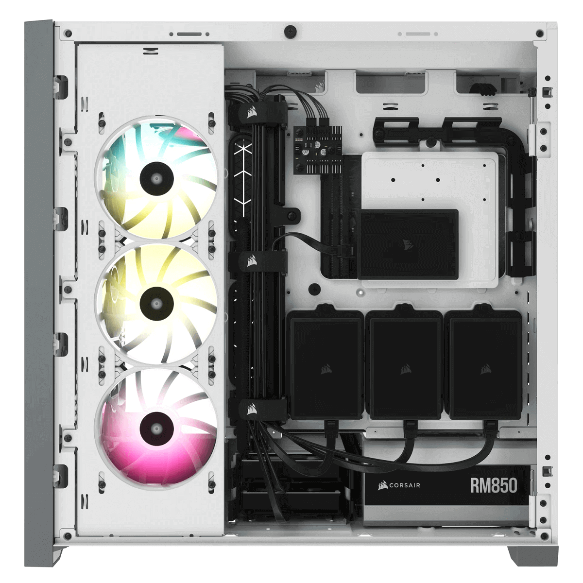 Corsair 5000D AIRFLOW Tempered Glass Mid-Tower ATX Case - White Corsair 5000D AIRFLOW Tempered Glass Mid-Tower ATX Case - White