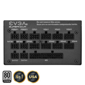 EVGA SuperNOVA 1300 P+ - 80+ PLATINUM 1300W - Fully Modular