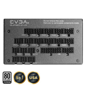 EVGA SuperNOVA 1600 P+ - 80+ PLATINUM 1600W - Fully Modular