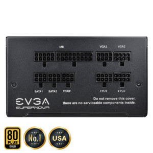 EVGA SuperNOVA 750 GT - 80+ GOLD 750W - Fully Modular - Eco Mode - 100% Japan Capacitors