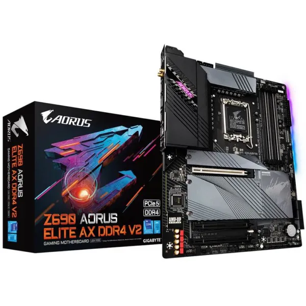 Gigabyte Z690 AORUS ELITE AX DDR4 V2 (Rev 1.0) - Socket 1700