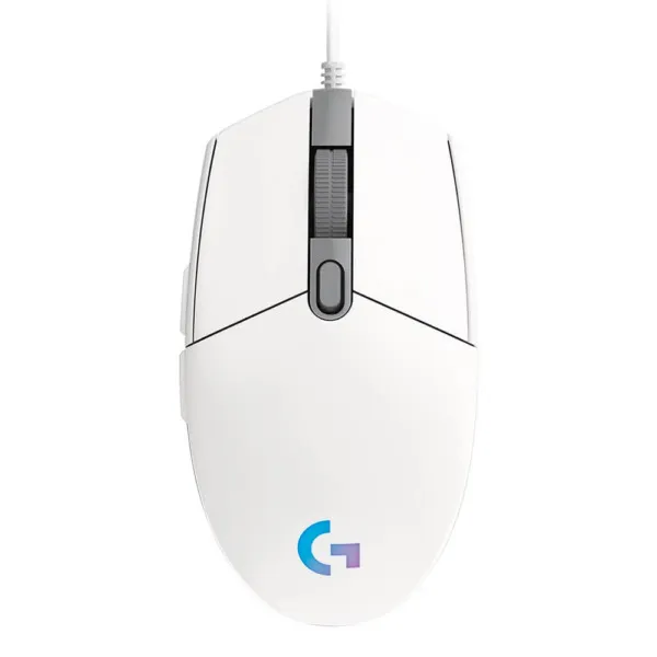 Logitech G203 Lightsync RGB - 6 Buttons - White