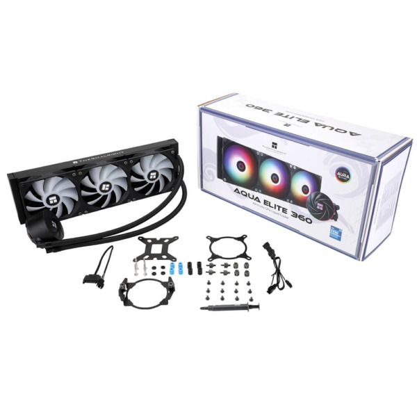 Thermalright Aqua Elite 360 ARGB Black AIO CPU Cooler H8 Thermalright Aqua Elite 360 ARGB White - AIO CPU Cooler